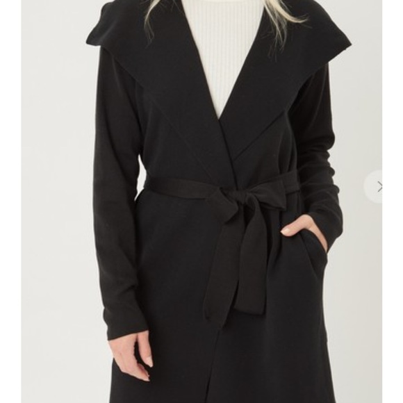 Trench-styled duster cardigan *New* Great stretch! - Picture 3 of 4